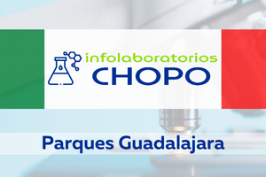 Laboratorio Médico del Chopo Parques Guadalajara: Teléfonos, precios y promociones y horarios