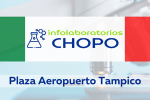 Laboratorio Médico del Chopo Plaza Aeropuerto Tampico: Teléfonos, precios y promociones y horarios