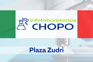 Laboratorio Médico del Chopo Plaza Zudri: Teléfonos, precios y promociones y horarios